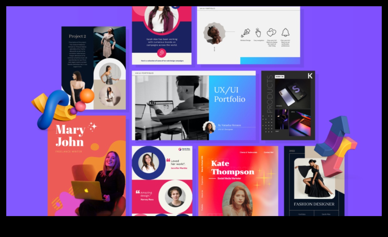 Conversații vizuale: limbajul portofoliilor de design