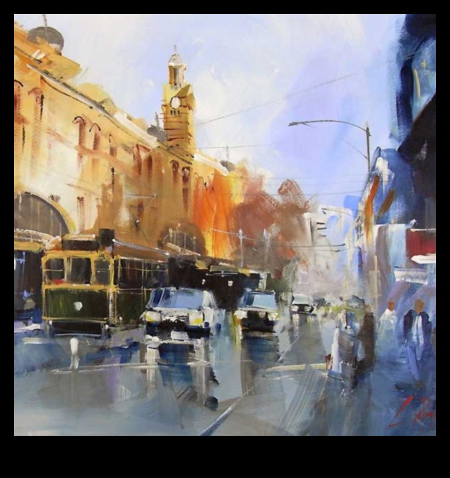 Peisaje de stradă în culoare: paleta dinamică a vieții urbane