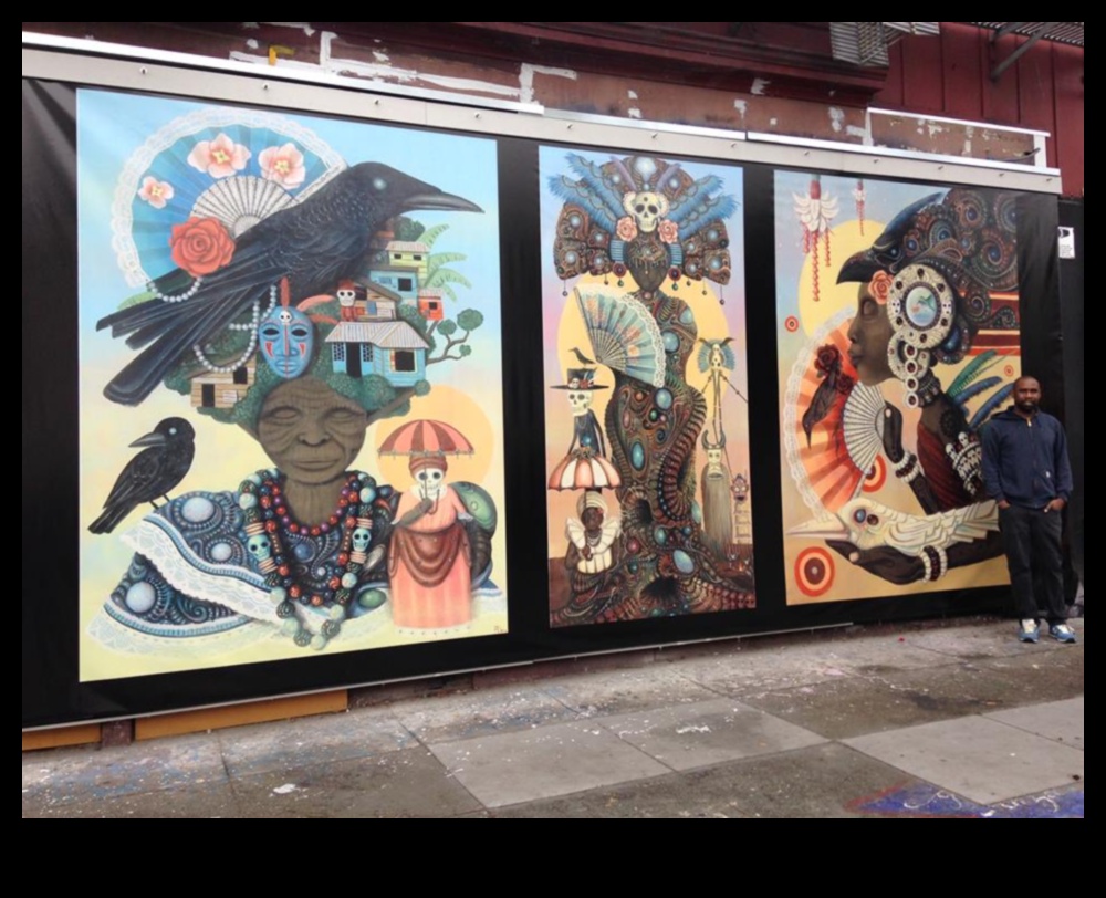 Parabolele pop art Vizualele vii spun povești despre condiția umană 4 Parabole de artă pop: povești spuse în imagini vibrante