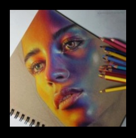 Portret cu creion colorat: transmiterea personalității cu nuanțe