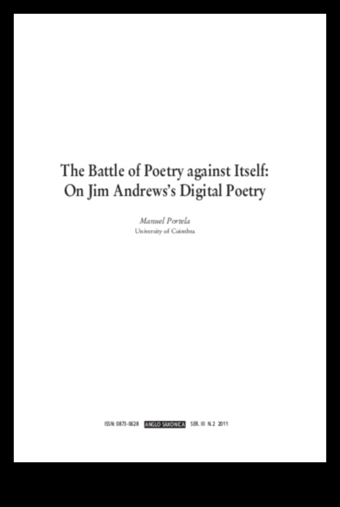 Poezia virtuală: limbajul artisticului virtual