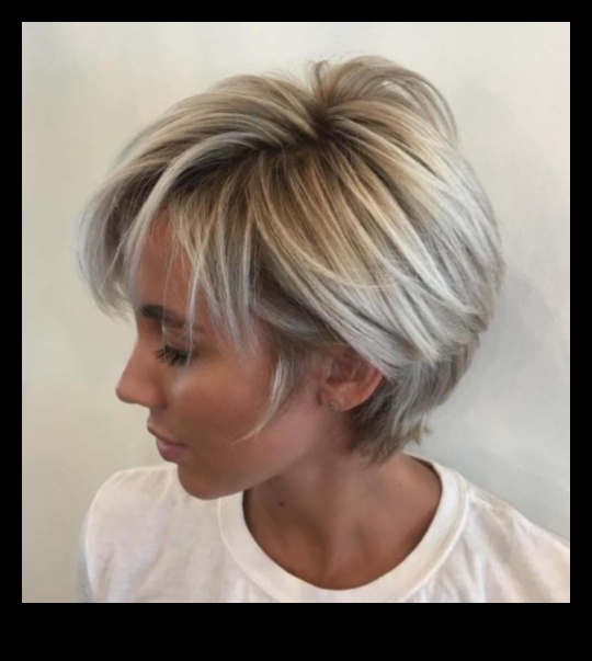 Farmecul casual șic Continuare: părul scurt arată vibrații relaxate