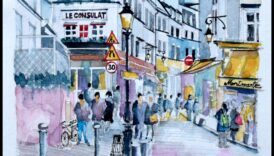 Reflecții arhitecturale: desenați clădiri în acuarelă pentru a adăuga o notă de fler artistic